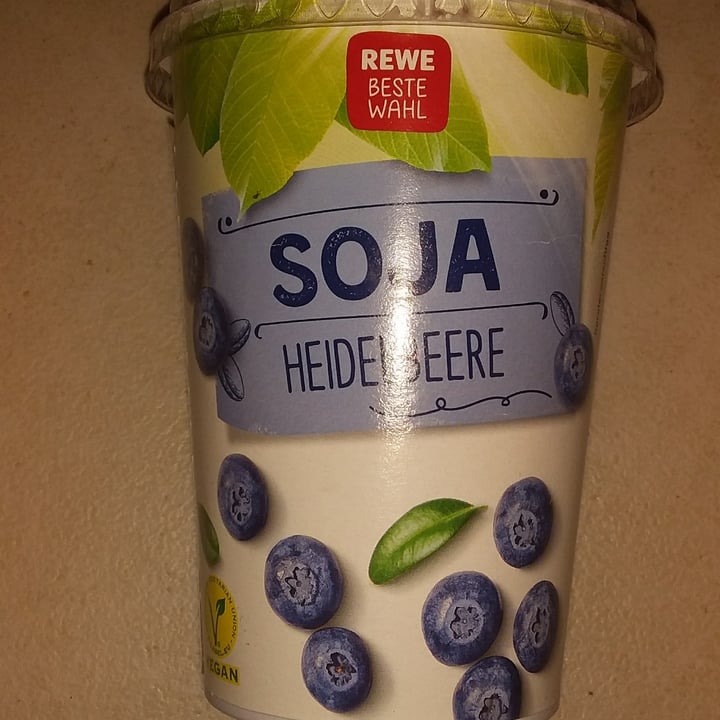 photo of REWE Beste Wahl Soja Heidelbeer Joghurt shared by @helen05 on  18 Jan 2021 - review