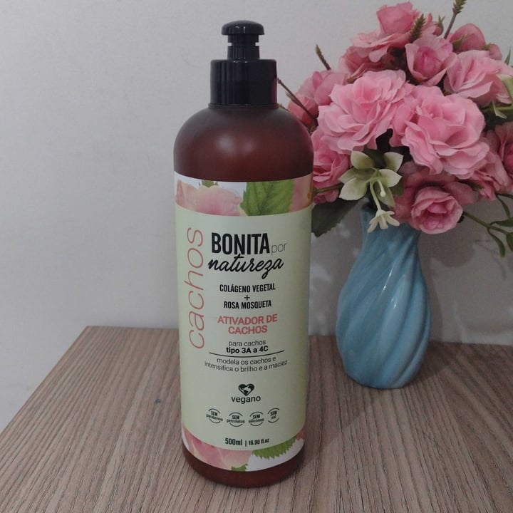 review photo of Bonita por natureza Ativador de cachos shared by @crisscarpelli on 10 Jun 2022 - review
