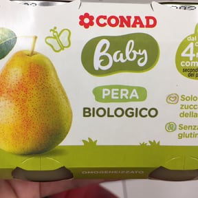 Baby Merenda Pera e Yogurt Biologico Conad