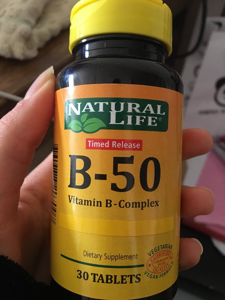 photo of Natural Life Complejo Vitamínico B50 (b12) shared by @luisinamagnin on  01 Aug 2019 - review
