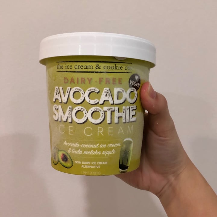 photo of The Ice Cream & Cookie Co Dairy-Free Avocado Smoothie shared by @jeslinee21 on  17 Feb 2021 - review