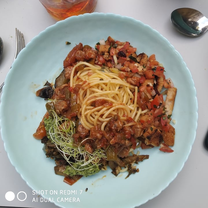 photo of Bar "Beganbai" pasta con soja shared by @marihania on  25 Jul 2022 - review