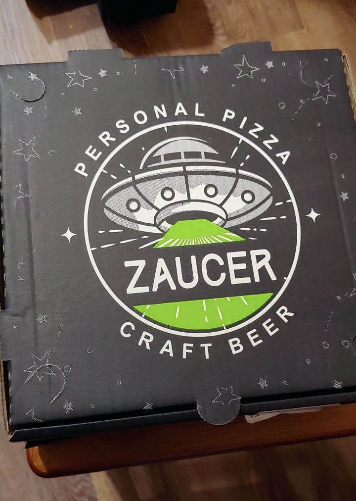 photo of Flying Saucer Pizza Vegan Cheese Pizza shared by @paulafromtwoson on  04 Dec 2019 - review