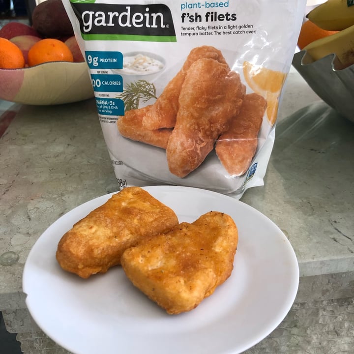 photo of Gardein Golden Plant Based F'sh Filets  shared by @jacfar on  09 May 2022 - review