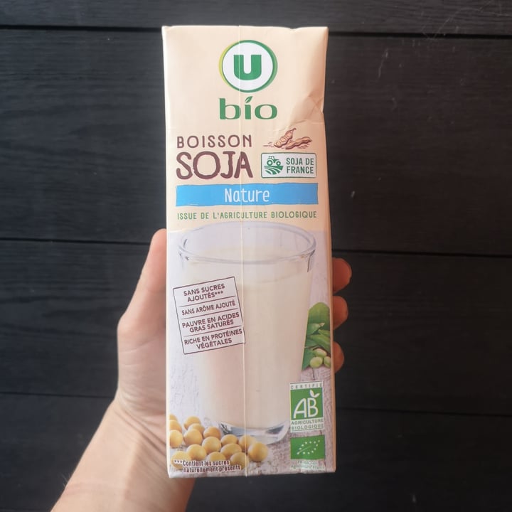 photo of U bio Boisson Soja Nature shared by @lilareva on  28 Oct 2020 - review