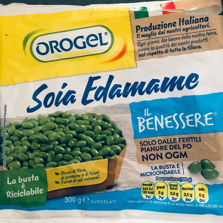 photo of Orogel Soia Edamame shared by @giadafab on  15 Apr 2022 - review
