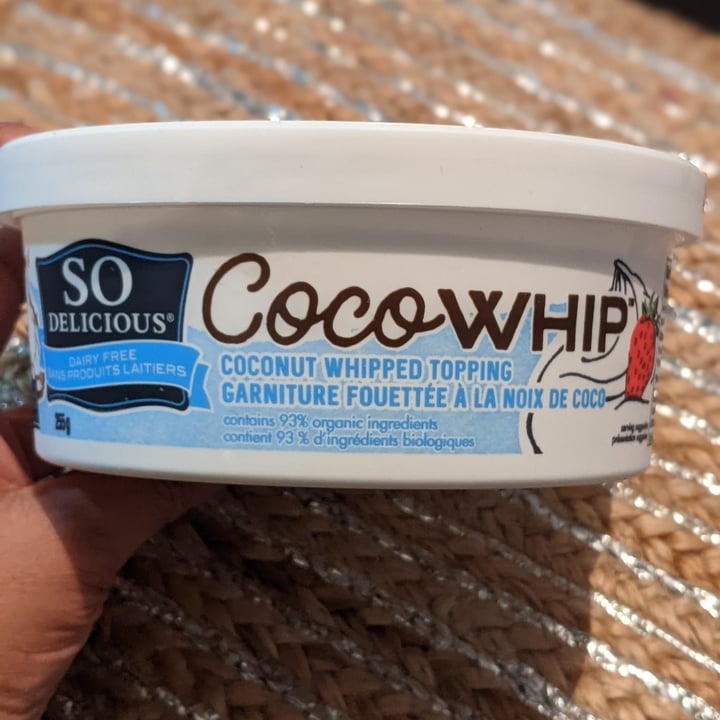 photo of So Delicious Dairy Free Coco Whip shared by @melanatedvegan on  16 Jan 2021 - review