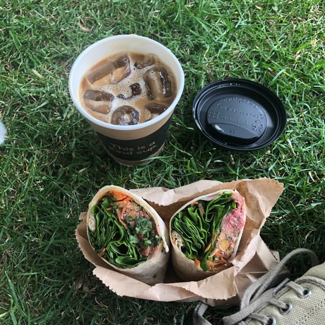 Photo of the dish “Iced Oat Milk Latte”