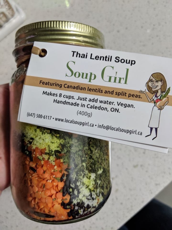 photo of Soup Girl Thai Lentil Soup shared by @allisoneats on  30 Dec 2019 - review