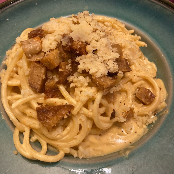 review photo of Rifugio Romano Vegan Carbonara shared by @littleflame on 12 May 2022 - review