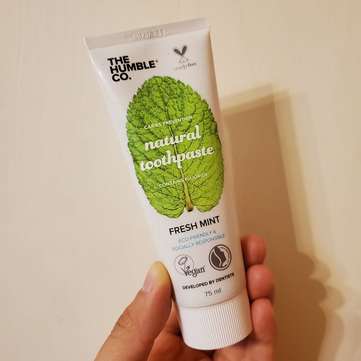 review photo of The Humble Co. Natural Toothpaste - Fresh Mint shared by @moosewong on 08 Jun 2021 - review