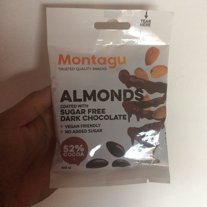 photo of Montagu Almonds coated with sugar free dark chocolate shared by @nikki-c on  10 Nov 2021 - review