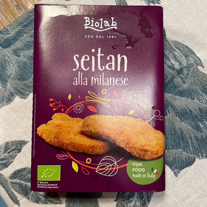 photo of Biolab Seitan Alla Milanese shared by @hazelrose16 on  10 Oct 2022 - review