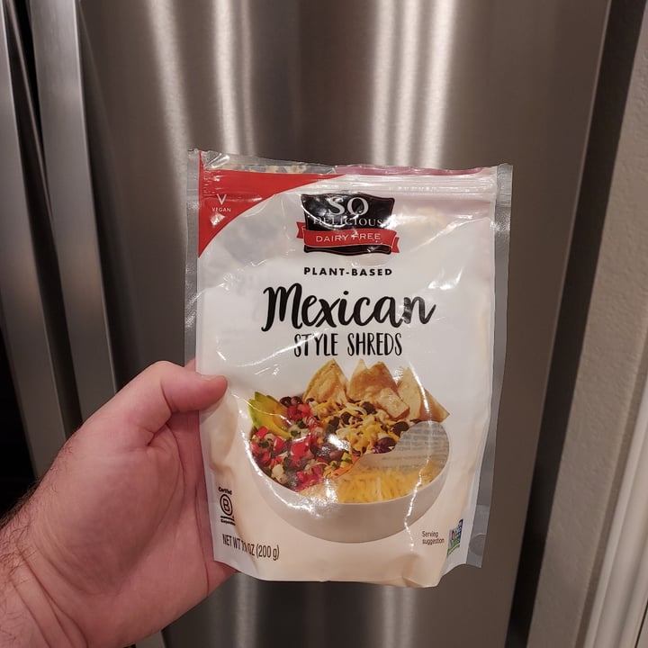 photo of So Delicious Dairy Free Mexican Style Shreds shared by @spacedemon on  08 Dec 2021 - review