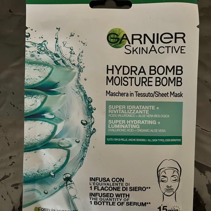 photo of Garnier Hydra Bomb shared by @sarahbracco on  05 Aug 2022 - review
