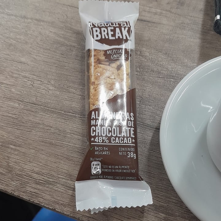review photo of Natural break Barra almendra, maní y chocolate shared by @1963male on 15 Oct 2022 - review