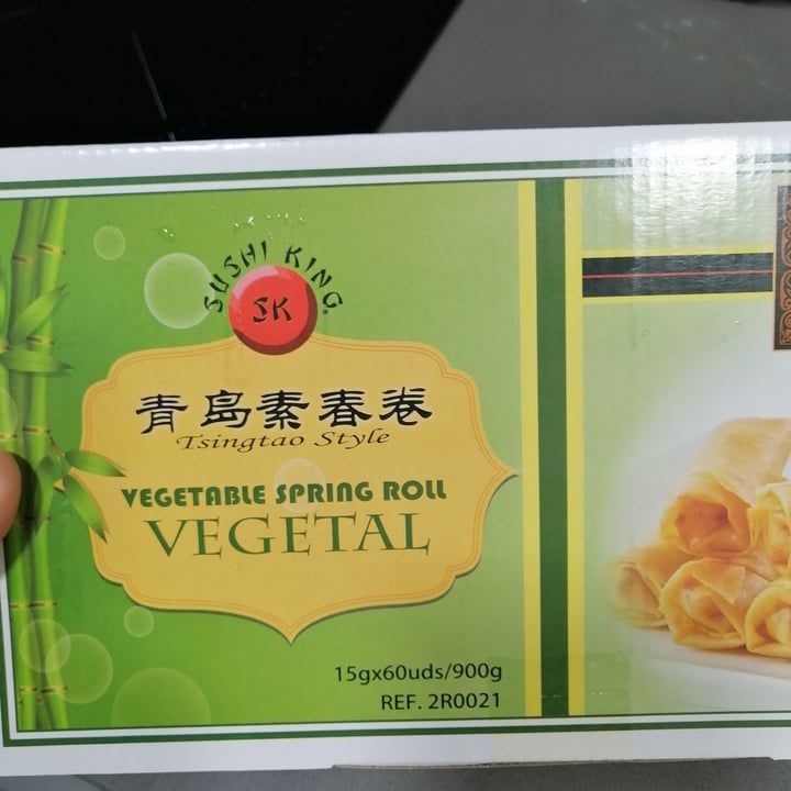 photo of Sushi King Rollitos de primavera shared by @inmaeternament on  21 Apr 2022 - review