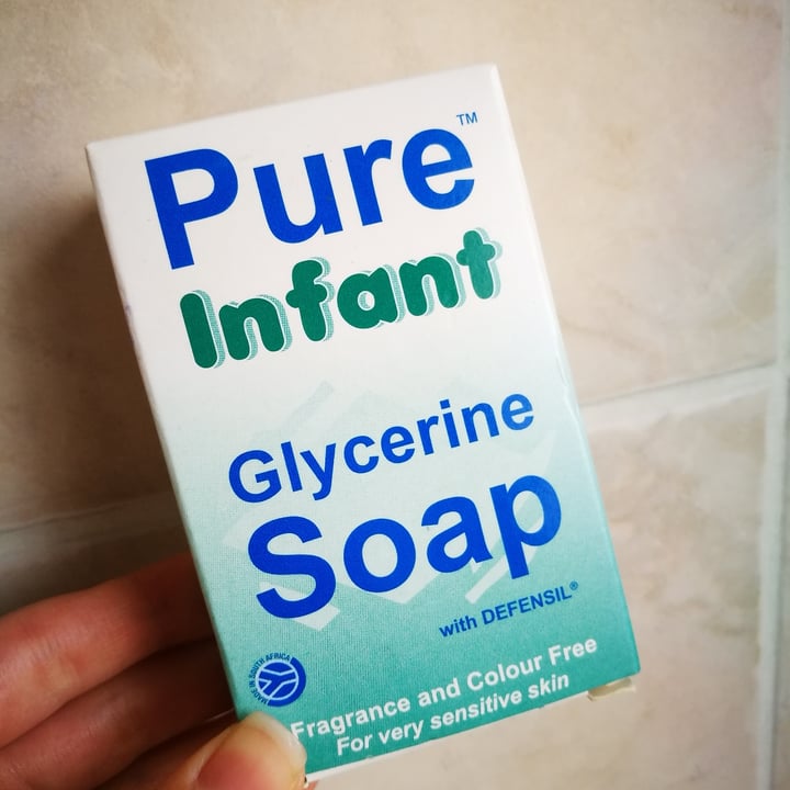 photo of Pure glycerine soap Pure baby glycerin soap shared by @veganonthesavannah on  04 Feb 2021 - review