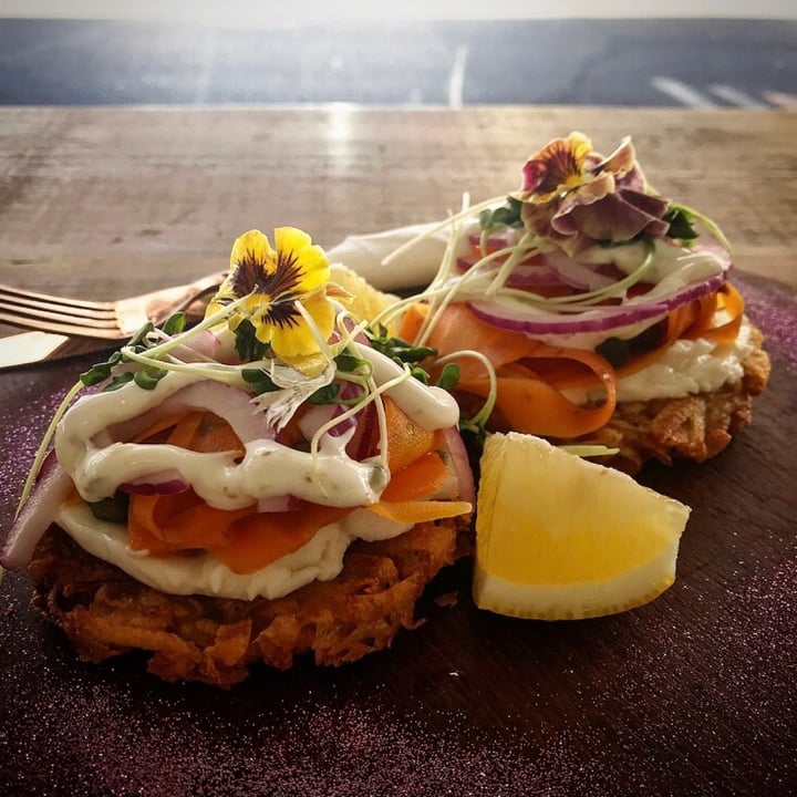 photo of The Conscious Kitchen Latkes shared by @capetownvegan on  22 Nov 2020 - review