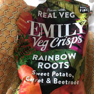 emily veg crisps rainbow roots