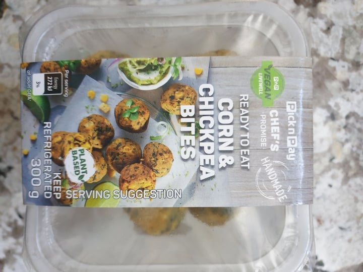 photo of Pick n Pay Corn and Chickpea bites shared by @tilana85 on  07 Jan 2020 - review