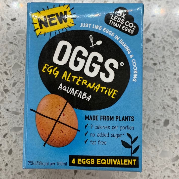 photo of OGGS Aquafaba Egg Alternative shared by @leevardy on  15 May 2021 - review