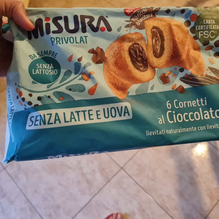 photo of Misura 6 Cornetti al cioccolato shared by @martaiak on  28 Jun 2022 - review