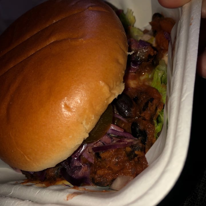review photo of Trusty Buck's Mexican burger shared by @thekuceisloose on 14 Jun 2021 - review