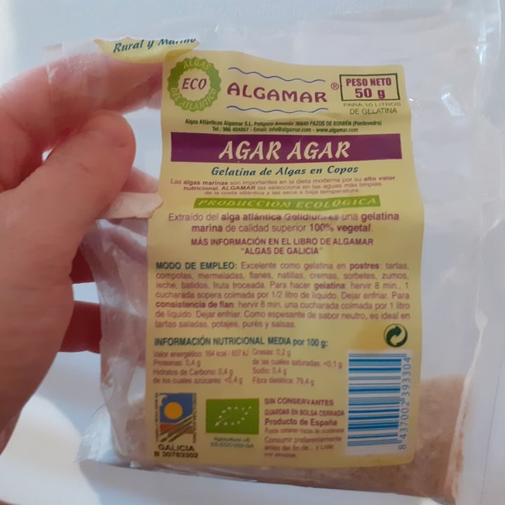photo of Algamar Agar agar shared by @desdeees on  09 Oct 2020 - review