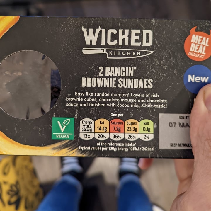 review photo of Wicked 2 Bangin’ Brownie Sundaes shared by @theonlywayisvegan on 12 Mar 2022 - review