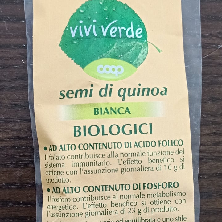 photo of Vivi Verde Coop Semi di quinoa shared by @minniarte on  20 Oct 2022 - review