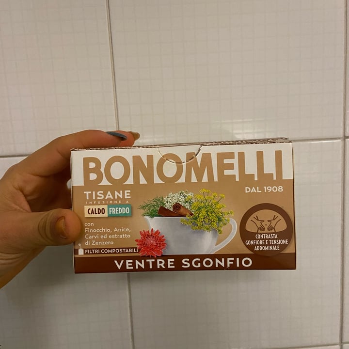 photo of Bonomelli Tisana ventre sgonfio con finocchio, anice, carvi ed estratto di zenzero shared by @chiacampo on  23 Mar 2022 - review