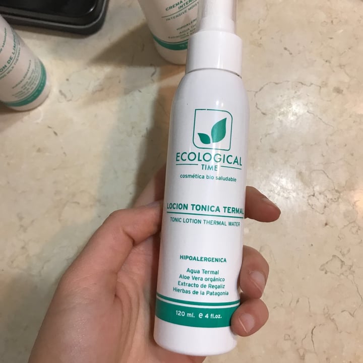 review photo of Ecological time Loción tónica termal shared by @sofiadig on 28 Aug 2020 - review