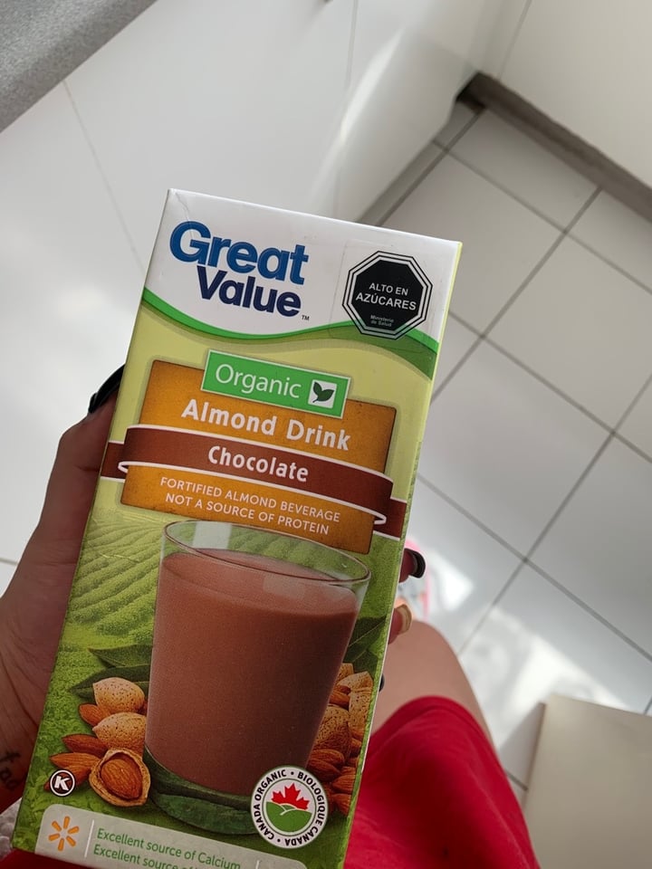 photo of Great Value  Almondmilk shared by @franciscavalencia on  27 Jan 2020 - review