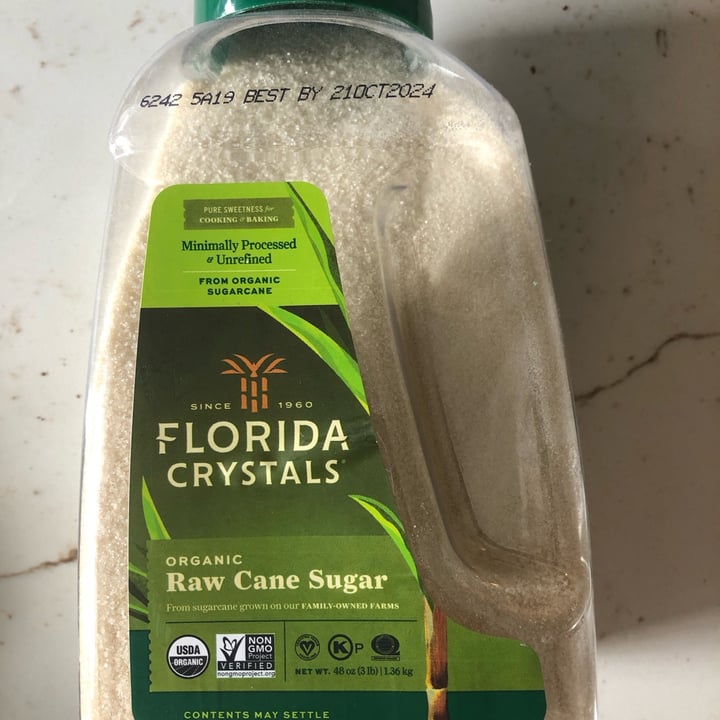 photo of Florida Crystals Florida Crystals Organic Sugar shared by @mkoett30 on  17 Nov 2022 - review