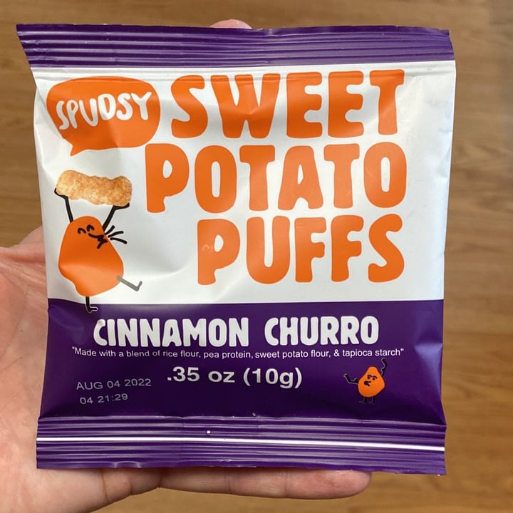 photo of Spudsy Foods Cinnamon Churro Sweet Potato Puffs shared by @kristyahimsa on  02 Jan 2022 - review
