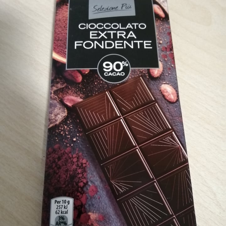 review photo of Selezione Più In's Cioccolato extra fondente 90% shared by @tazzina98 on 02 Apr 2022 - review