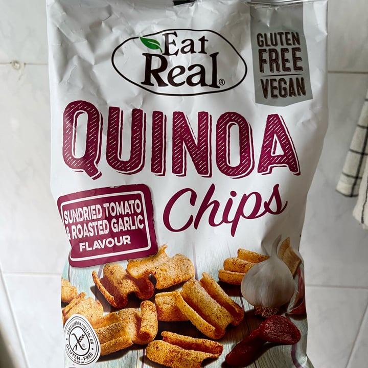 photo of Eat Real Eat real quinoa chips sun dried tomato & roasted garlic flavour shared by @paologemma on  12 Sep 2022 - review
