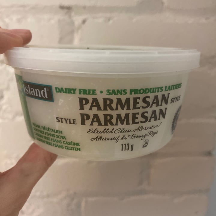 photo of Earth Island Shredded Parmesan Style Cheese shared by @nearingwild on  04 Dec 2020 - review