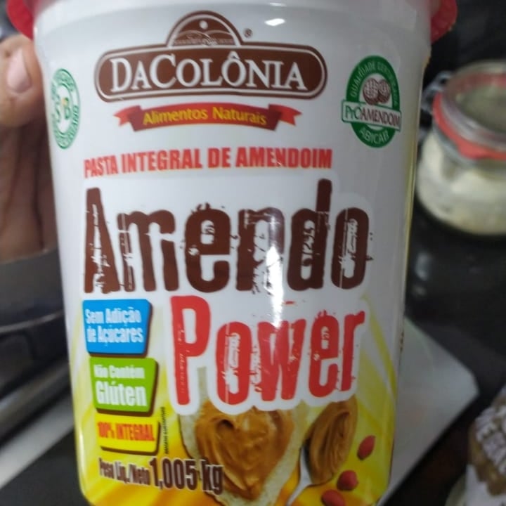 photo of DaColônia Amendo Power pasta de amendoim shared by @ddm on  15 Sep 2022 - review