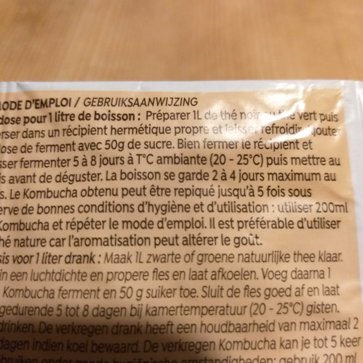 review photo of Boisson Kombucha Ferments Boisson Kombucha shared by @lolobel on 29 Mar 2022 - review