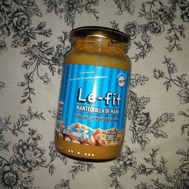 photo of Le-Fit Mantequilla De Mani shared by @ideapilotofundacion on  05 Oct 2021 - review