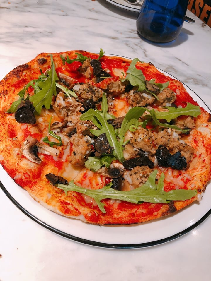review photo of PizzaExpress Impossible Teriyaki Romana Pizza shared by @cat on 21 Aug 2019 - review