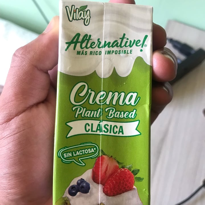 photo of Vilay Crema Plant Based shared by @diegorozas10 on  04 Dec 2021 - review