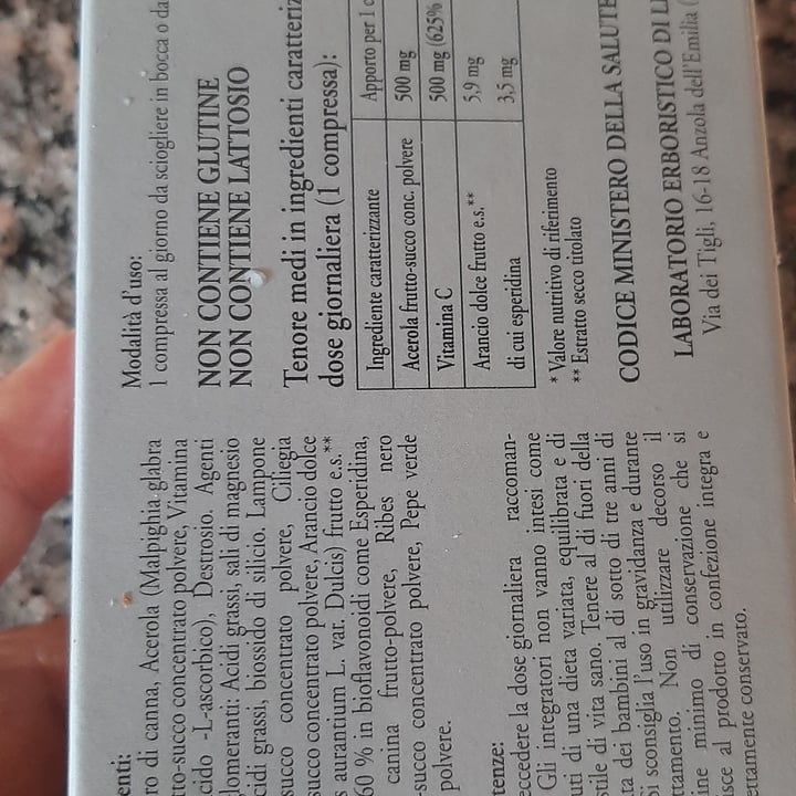 review photo of Di Leo laboratorio erboristico Vitamina C shared by @simona1969 on 30 Aug 2022 - review