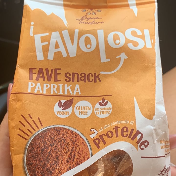 photo of Legumi del tavoliere Fave Snack Paprika shared by @luliiii on  10 Aug 2022 - review