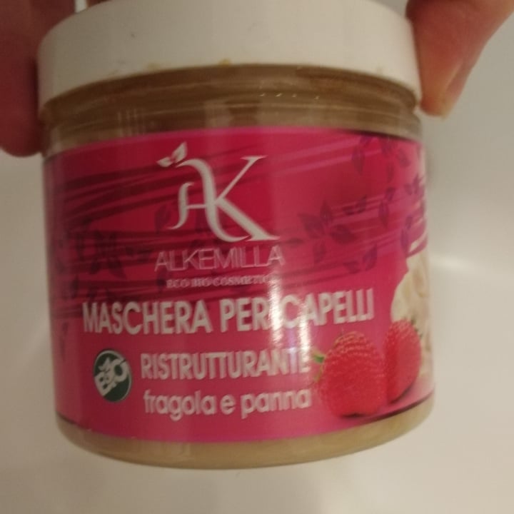 review photo of Alkemilla Maschera capelli panna e fragola shared by @alicefa on 15 Mar 2022 - review