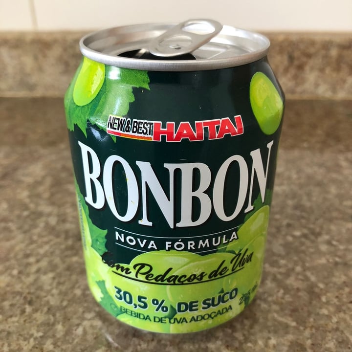 review photo of Haitai Bebida De Uva Adoçada Com Pedaços De Uva shared by @yasminhq on 23 Jul 2022 - review