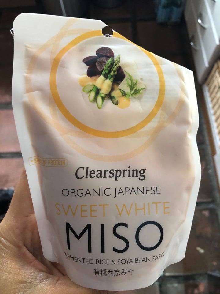 photo of Clearspring Sweet white miso shared by @sophiefischerr on  06 Apr 2020 - review