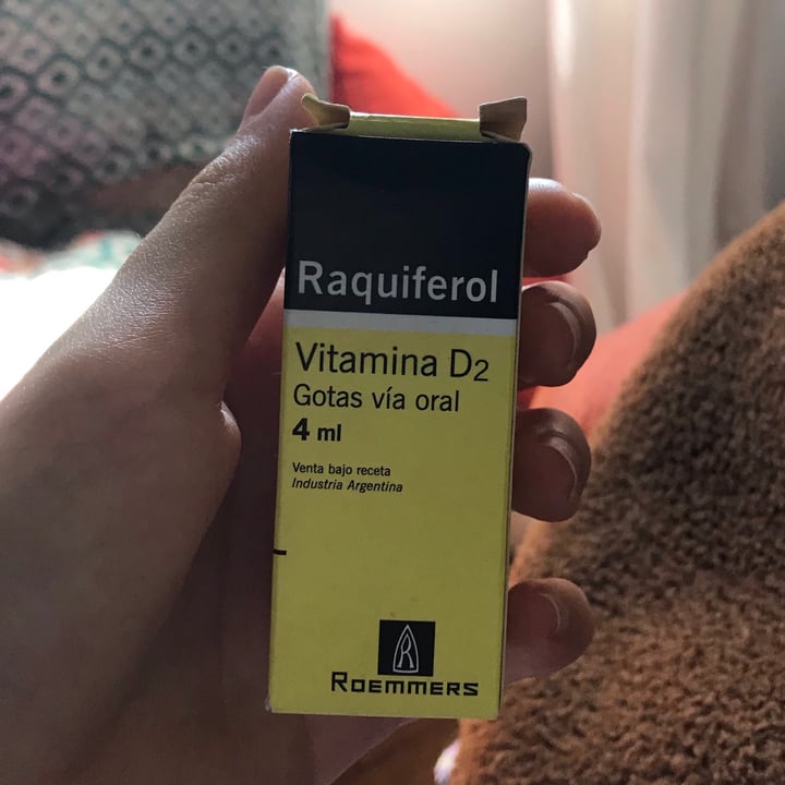 photo of Roemmers Raquiferol Vitamina D2 shared by @candeeev on  10 Nov 2020 - review